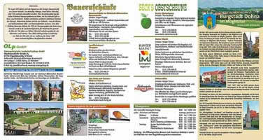 Faltblatt für den Sächsisch-Böhmischen Bauernmarkt