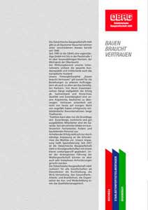 Mappensystem für drei Teilbtriebe des Bauunternehmens OBAG